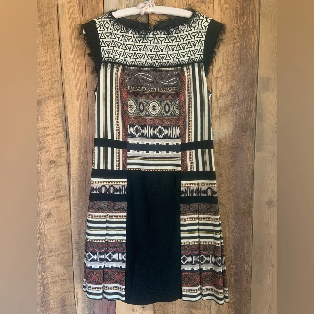 Etro Spa Via Spartaco Paisley Kaleidoscope Dress (NWT $2058) - Picture 2 of 15